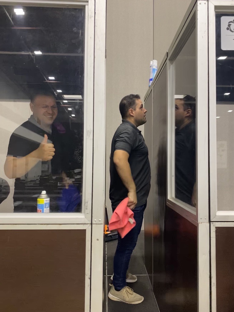 Men working