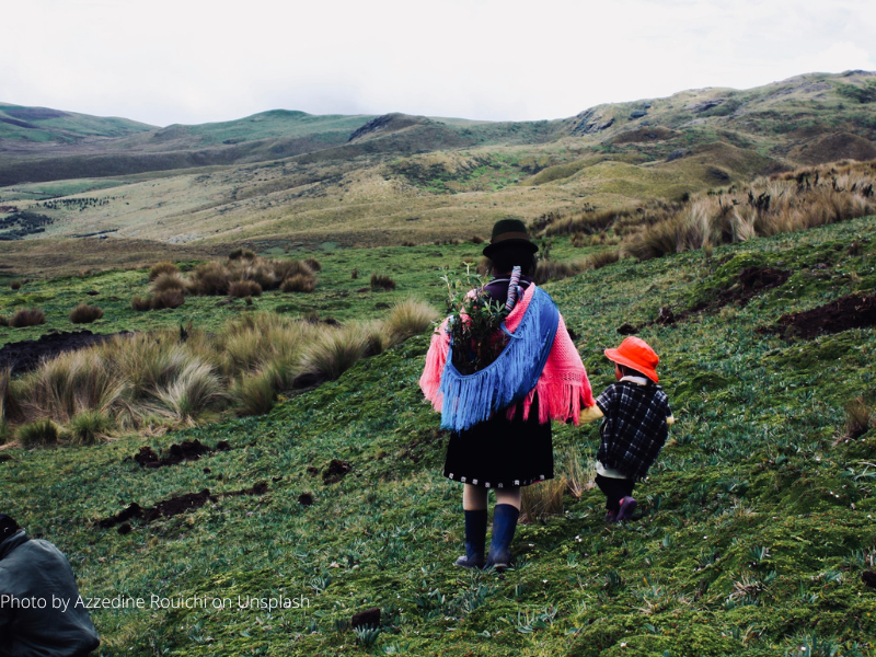 Indigenous Woman Ecuador