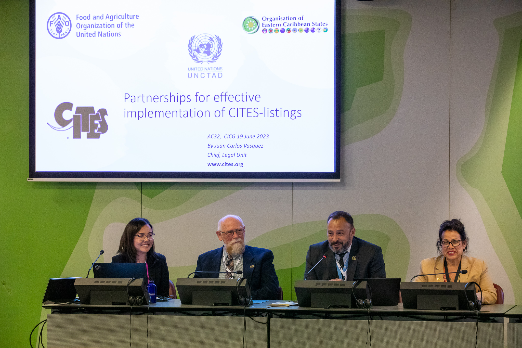 AC32 side event FAO-CITES view of presenters