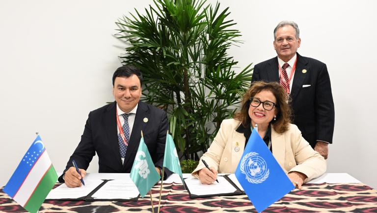 CITES CoP20 HCA Uzbekistan signing
